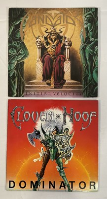Lot 449 - VINYL - A collection of Heavy Metal LP's to...