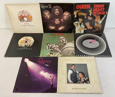 Lot 450 - VINYL - A collection of QUEEN LP Albums...