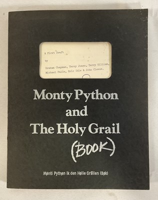 Lot 385 - AUTOGRAPHS - A copy of Monty Python and the...