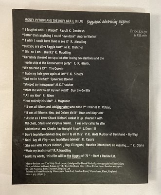 Lot 385 - AUTOGRAPHS - A copy of Monty Python and the...