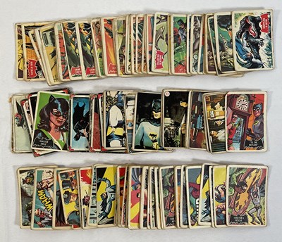 Lot 460 - A collection of 1966 Batman trading cards,...