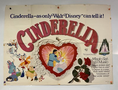 Lot 180 - WALT DISNEY - CINDERELLA (1950) 1960s...