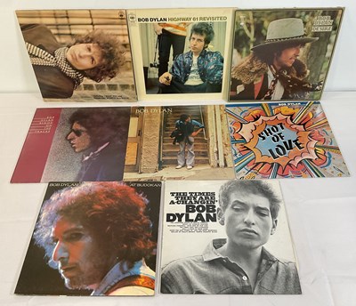 Lot 424 - VINYL - A collection of BOB DYLAN LP Albums to...