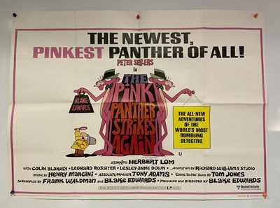 Lot 64 - THE PINK PANTHER STRIKES AGAIN (1976) UK Quad...