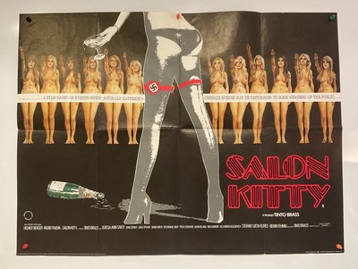 Lot 167 - SALON KITTY (MADAM KITTY) (1976) UK Quad film...