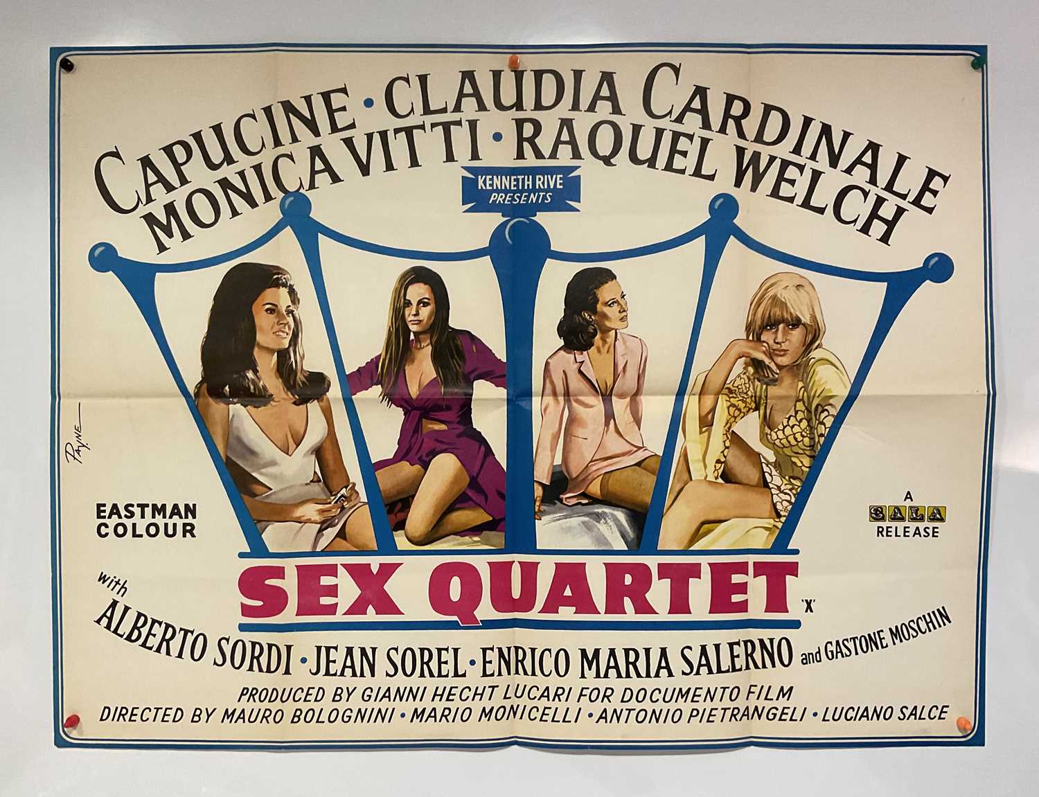 Lot 189 - SEX QUARTET (THE QUEENS) Gala Films (1966) -