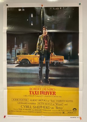 Lot 78 - TAXI DRIVER (1976) 1990s reproduction...