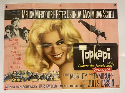 Lot 84 - TOPKAPI (1969) - UK Quad film poster - Peter...