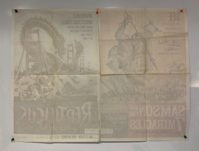 Lot 28 - SAMSON AND THE 7 MIRACLES and REPTILICUS...