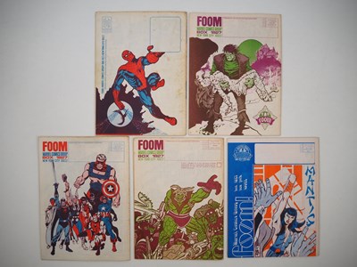 Lot 3 - FOOM MAGAZINE #1, 2, 3, 4, 5 (5 in Lot) -...