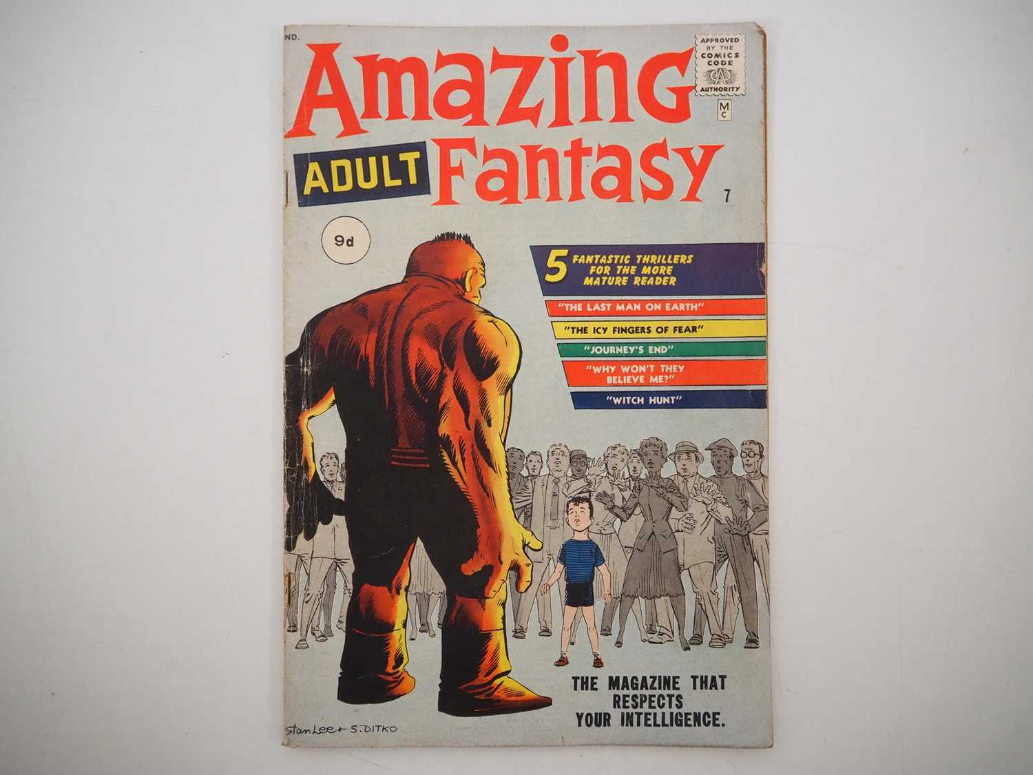 Lot 12 - AMAZING ADULT FANTASY #7 (1961 - MARVEL - UK...