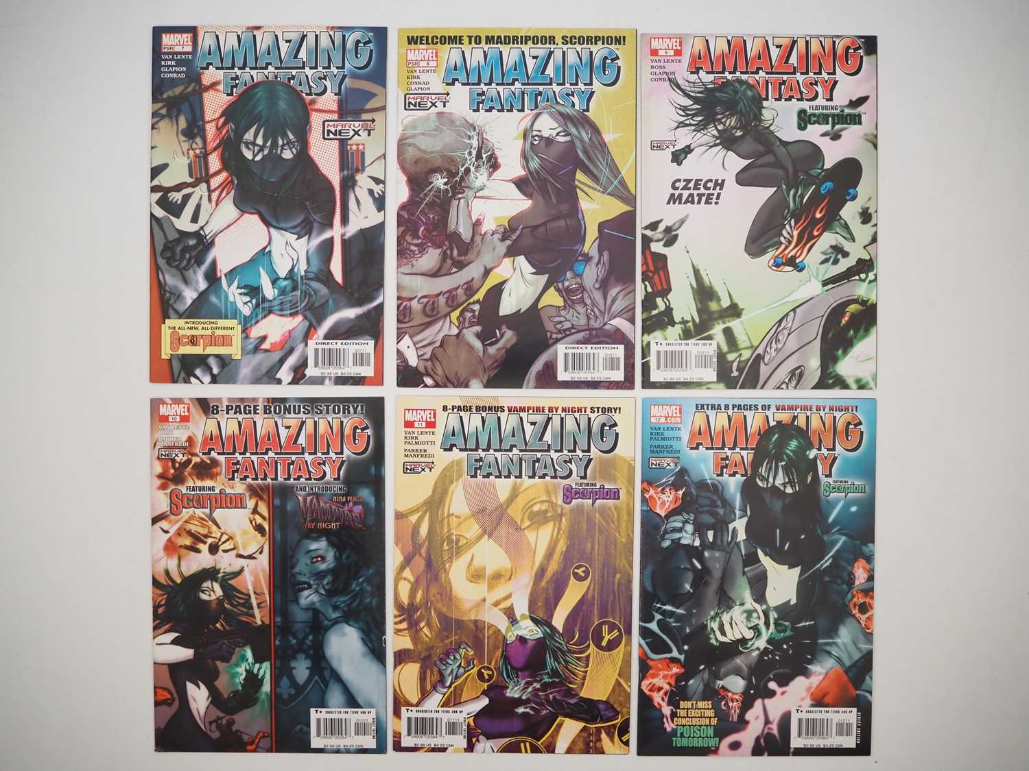 Lot 18 - AMAZING FANTASY VOL. 2 #7, 8, 9, 10, 11, 12