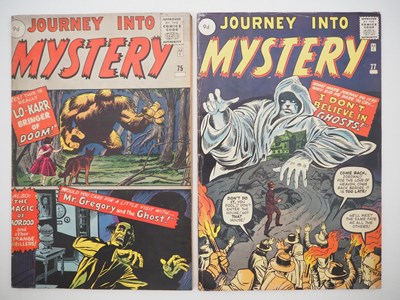 Lot 49 - JOURNEY INTO MYSTERY #75 & 77 (2 in Lot) -...
