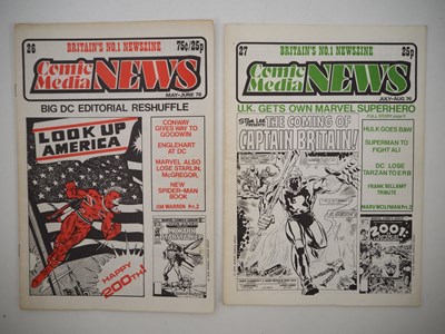 Lot 50 - COMIC MEDIA NEWS 26 & 27 (2 in Lot) - (May...