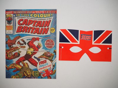 Lot 52 - CAPTAIN BRITAIN #1 - (1976 - BRITISH MARVEL) -...
