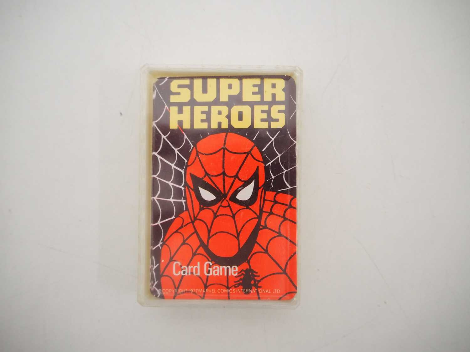 Lot 60 - MARVEL SUPER HEROES AND VILLAINS TOP TRUMPS...