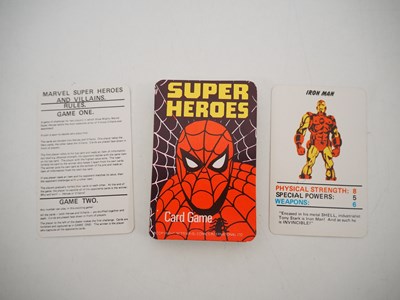 Lot 60 - MARVEL SUPER HEROES AND VILLAINS TOP TRUMPS...