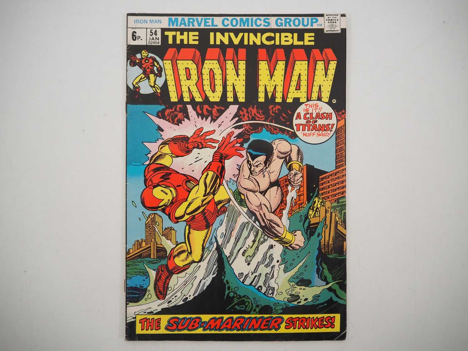 Lot 68 - IRON MAN #54 (1973 - MARVEL - UK Price...