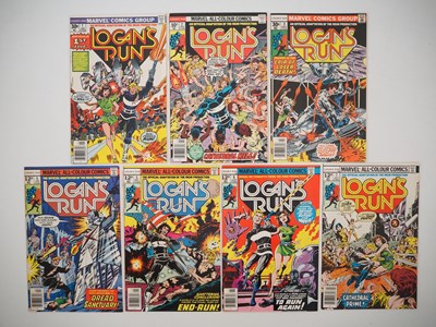 Lot 70 - LOGAN'S RUN #1, 2, 3, 4, 5, 6, 7 - (7 in Lot) -...