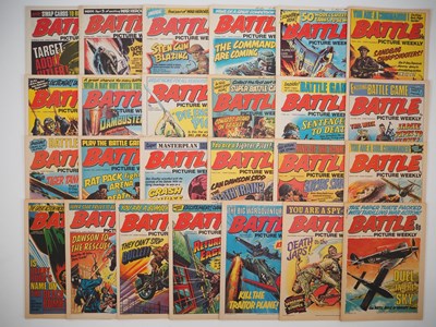 Lot 76 - BATTLE PICTURE WEEKLY #4 to 28 (25 in Lot) -...