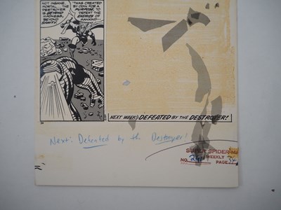 Lot 88 - SUPER SPIDER-MAN #291 COMIC & ACTUAL BLACK AND...
