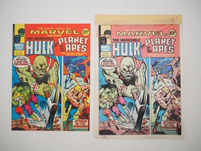 Lot 90 - MIGHTY WORLD OF MARVEL #244 PRINTERS PROOF (4...