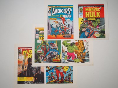 Lot 97 - BRITISH MARVEL PRINTERS PROOF LOT (6 in Lot) -...