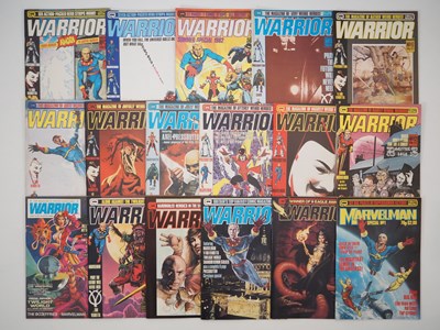 Lot 110 - WARRIOR MAGAZINE #2 to 17 + MARVELMAN SPECIAL...