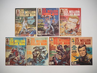 Lot 130 - THE SIX MILLION DOLLAR MAN MAGAZINE #1 to 7 (7...