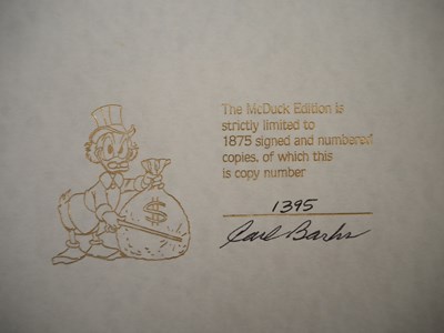 Lot 140 - THE FINE ART OF WALT DISNEY'S DONALD DUCK...