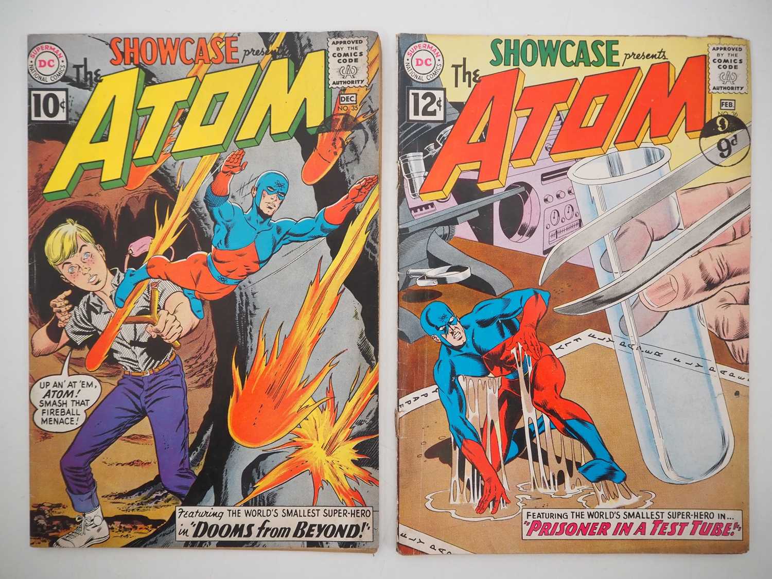 Lot 148 - SHOWCASE: THE ATOM #35 & 36 (2 in Lot)