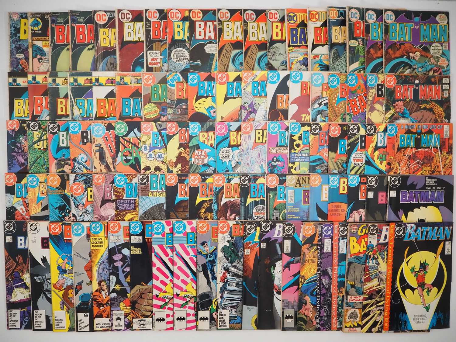 Lot 155 - BATMAN #211, 233, 242(x2), 243, 245-247, 249,