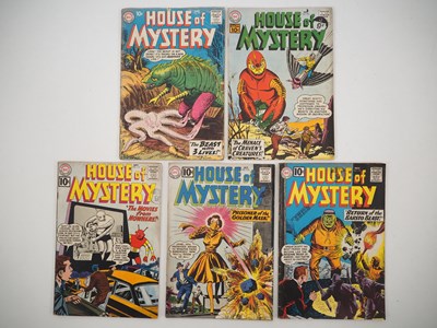 Lot 167 - HOUSE OF MYSTERY #99, 112, 114, 115, 116 (5 in...