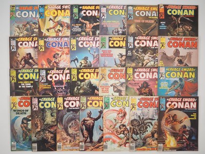 Lot 196 - SAVAGE SWORD OF CONAN #1 to 25 (25 in Lot) -...