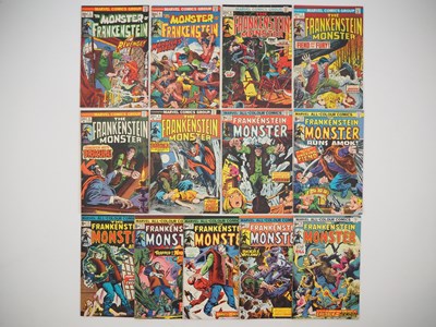 Lot 207 - MONSTER OF FRANKENSTEIN #3, 4, 6-9, 12-18 (13...