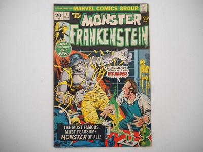 Lot 208 - MONSTER OF FRANKENSTEIN #1 (1973 - MARVEL) -...