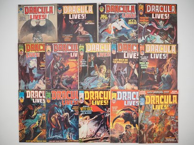 Lot 212 - DRACULA LIVES! #1 to 13 + ANNUAL #1 (14 in...