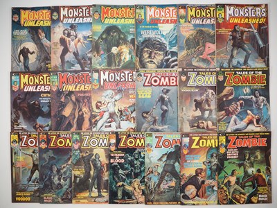 Lot 213 - MONSTERS UNLEASHED! #1 to 9 + TALES OF THE...