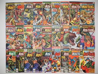 Lot 216 - MAN THING LOT (27 in Lot) - Includes MAN-THING...