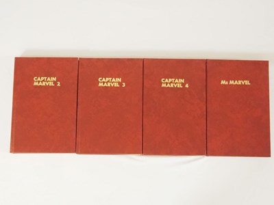 Lot 267 - CAPTAIN MARVEL/MS MARVEL BOUND VOLUMES (4 in...