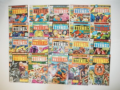 Lot 281 - THE ETERNALS #1 to 19 + KING-SIZE ANNUAL #1...