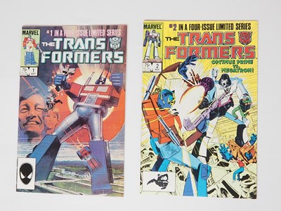 Lot 283 - TRANSFORMERS #1 & 2 (2 in Lot) - (1984 -...