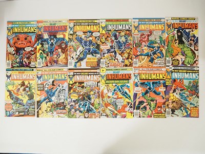 Lot 298 - THE INHUMANS #1, 2, 3, 4, 5, 6, 7, 8, 9, 10,...