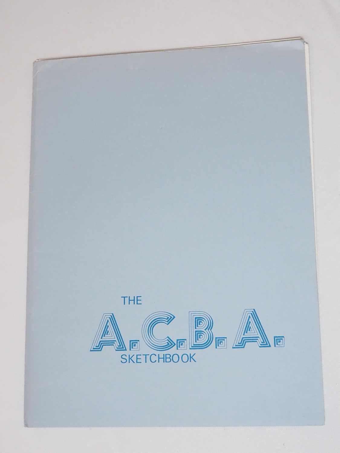 Lot 318 - A.C.B.A SKETCHBOOK - 1973 PORTFOLIO (1973) -...