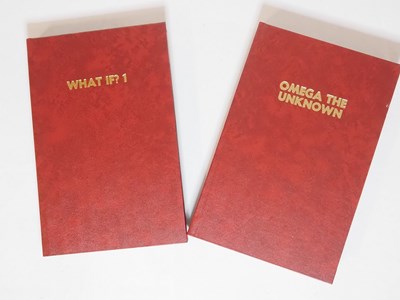 Lot 324 - WHAT IF? 1 & OMEGA THE UNKNOWN BOUND VOLUMES...