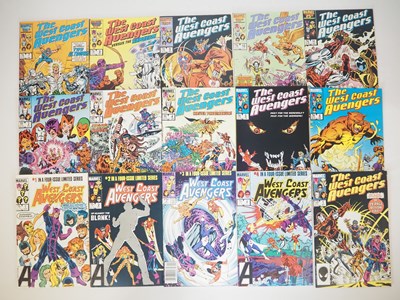Lot 339 - WEST COAST AVENGERS LOT (15 in Lot) - Includes...