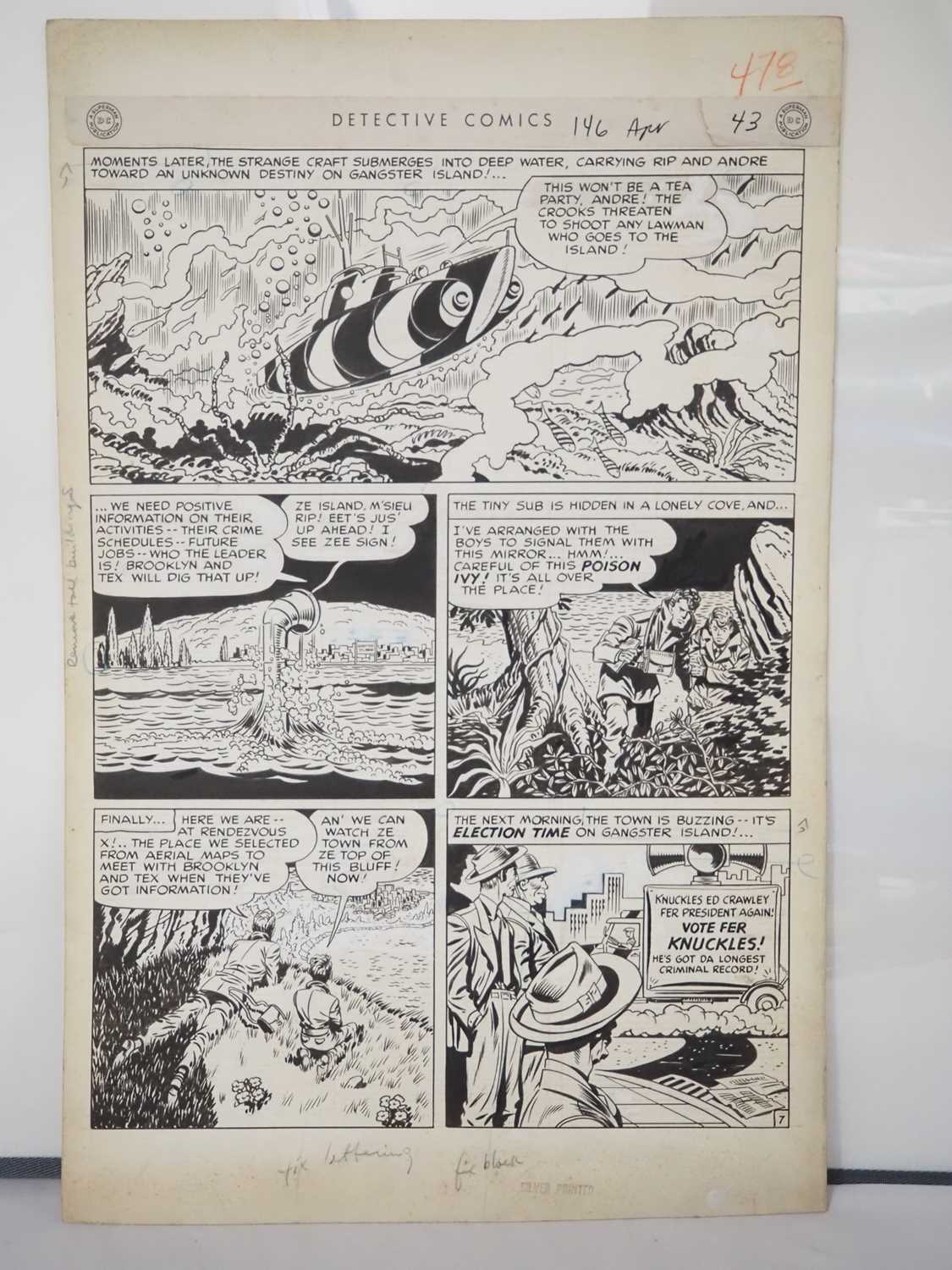 Lot 353 - CARMINE INFANTINO & GEORGE KLEIN DETECTIVE...