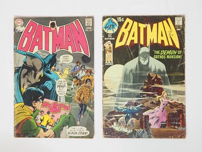 Lot 355 - BATMAN #222 & 227 (2 in Lot) - (1970 - DC) -...