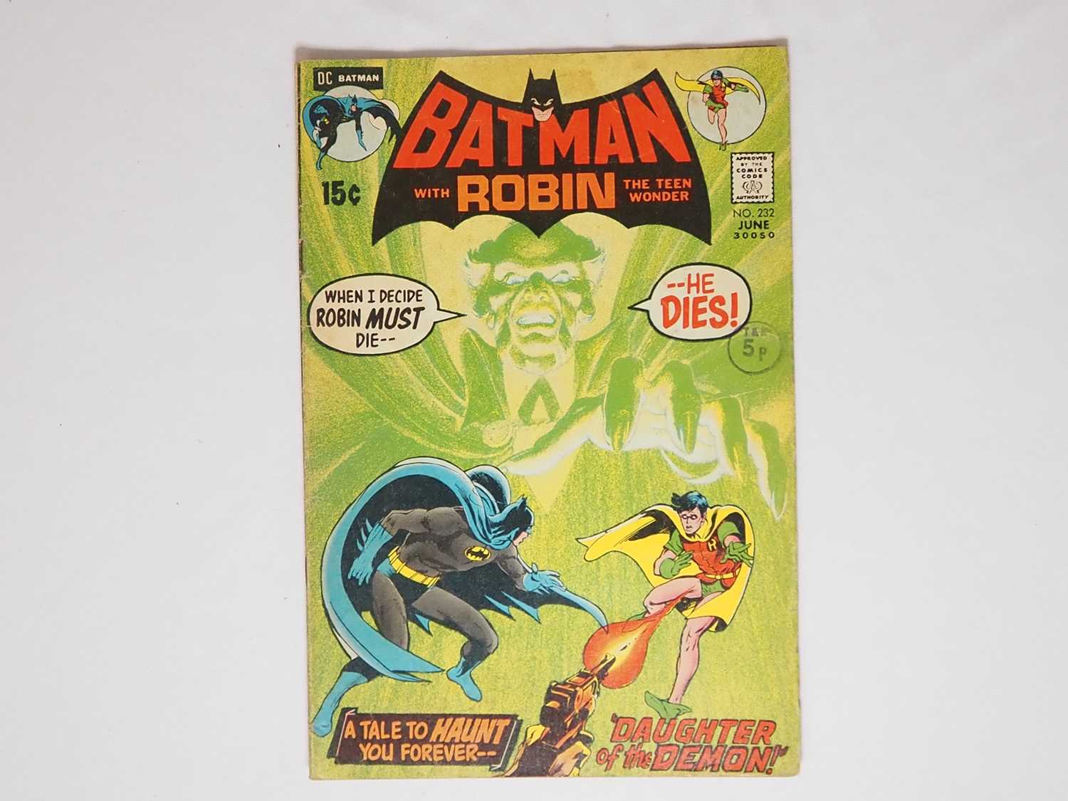 Lot 356 - BATMAN #232 (1971 - DC) - The first appearance...