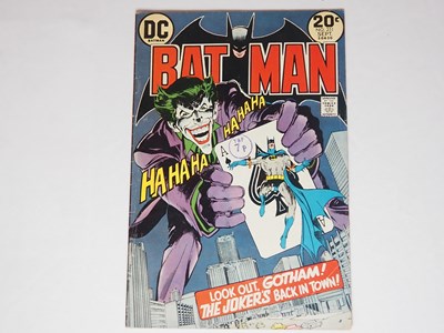 Lot 360 - BATMAN #251 (1973 - DC) - Classic Joker cover...